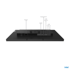 Lenovo ThinkVision T24t-20 - Ports. (Image Source : Lenovo)