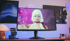 Les successeurs de l'Alienware AW2725DF pourraient offrir une expérience de jeu en 4K native. (Source de l'image : Dell)