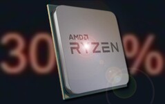 Les réductions de prix pour les UGS AMD Ryzen 5000 ont probablement aidé Team Red à franchir la barre des 30 % d'utilisation des processeurs. (Image source : AMD/Steam - édité)