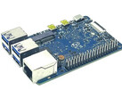 Le Banana Pi BPI-M6 mesure 92 x 60 mm. (Image source : Banana Pi)