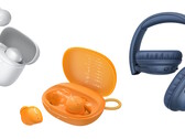 Les modèles Belkin SoundForm Dot ANC, Isolate Buds ANC et Play ANC (de gauche à droite) offrent une fonction de réduction du bruit à un prix abordable.