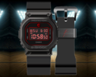 La Casio G-Shock GM-5600RH-1 Rui Hachimura (en photo) présente un élégant cadran noir et rouge. (Source de l'image : @geesgshock sur Instagram)