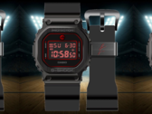 La Casio G-Shock GM-5600RH-1 Rui Hachimura (en photo) présente un élégant cadran noir et rouge. (Source de l'image : @geesgshock sur Instagram)