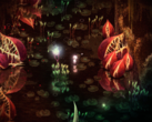 Dap propose des environnements sinistres en pixel-art qui passent de la beauté à l'effroi en quelques coups de pinceau. (Source de l'image : Steam)