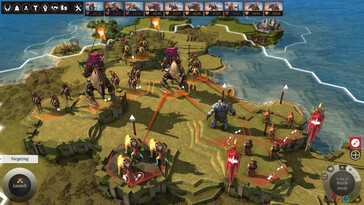 Une image illustrant une bataille dans Endless Legend.