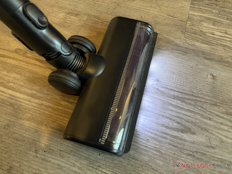 Eclairage LED sur la buse de sol