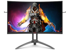 L&#039;AOC AG323QCX2 offre une fréquence de rafraîchissement de 155 Hz et une résolution de pointe de 1440p. (Source de l&#039;image : AOC)