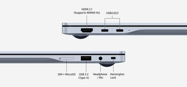 Samsung a également inclus un modem compatible avec le Wi-Fi 7. (Source de l'image : Samsung)