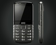 Le clavier de ce téléphone classique est conçu pour pouvoir être remplacé par un pavé tactile.