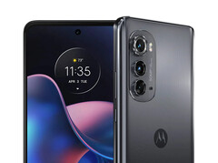 Le Motorola Edge (2022) devrait être lancé sur plusieurs marchés. (Image source : @OnLeaks & Pricebaba)