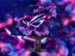 Le ROG Strix OLED XG27AQWMG est l'un des trois moniteurs de jeu à utiliser le nouveau panneau OLED Primary Tandem 280 Hz de LG. (Source de l'image : Asus)