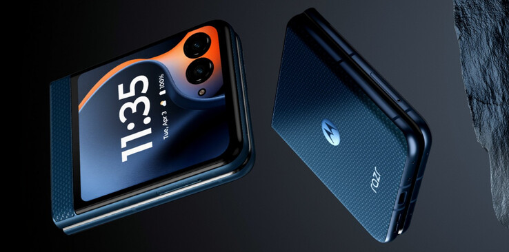 Le Motorola Razr 60. (Source de l'image : via Evan Blass)