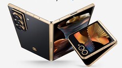 Les Samsung W25 et W25 Flip sont exclusifs à la Chine. (Source de l'image : Samsung)