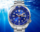 Une image promotionnelle de la nouvelle montre Seiko x PADI Prospex