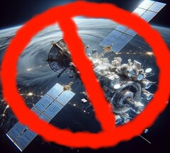 Une connexion Internet par satellite est beaucoup plus difficile à contrôler/réguler qu'une connexion normale. (Source de l'image : AI generated)