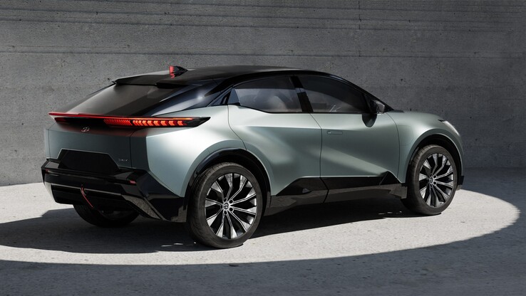 Le concept de SUV compact Toyota bZ. (Image source : Toyota)