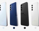 Les quatre couleurs présumées du Galaxy S25 FE. (Source de l'image : Nieuwe Mobiel)