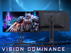 L'Aorus FO27Q5P dispose d'une paire de haut-parleurs de 5 W, contrairement à certains de ses concurrents. (Source de l'image : Gigabyte)