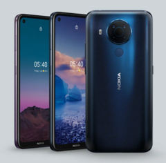 Le Nokia 5.4 est un modèle mixte mais devrait offrir une meilleure autonomie. (Image : HMD Global)