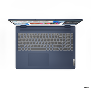 Lenovo IdeaPad 5 2-en-1 avec clavier 16 touches (image via Lenovo)