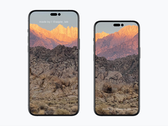 L'iPhone 14 Pro avec sa curieuse barre de caméra. (Image source : @aaple_lab)