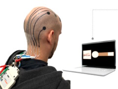 Des chercheurs mettent au point une méthode d'impression en 3D de tatouages EEG sur la tête pour la commande à distance d'appareils électroniques. (Source de l'image : Vasconcelos et al. dans Cell Biomaterials)
