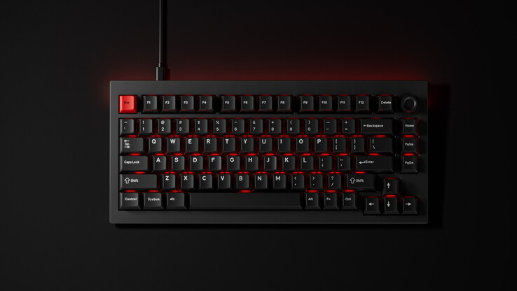 ...et le coloris Dark Master (noir et rouge). (Source de l'image : Lemokey)