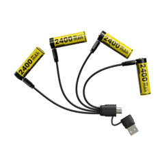 Batterie lithium-ion rechargeable NH2400 de Nitecore (Source : Nitecore)