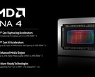 AMD RDNA 4 est conçu pour les jeux haut de gamme, le ray tracing et les charges de travail ML. (Source de l'image : AMD)