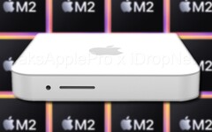 Le Mac mini 2022/2023 sera probablement équipé de puces de la nouvelle série Apple M2. (Image source : LeaksApplePro/Apple - édité)
