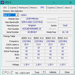 Acer TravelMate X3410 - CPU-Z : SPD.