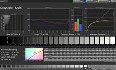 CalMAN Niveaux de gris