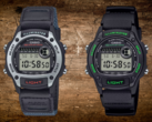 Les nouvelles montres Standard de Casio comprennent la W220HF-8AV (à gauche) et la W220H-1A3V (à droite). (Source de l'image : Casio)