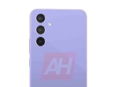 Le dernier rendu du Galaxy A54. (Source : Android Headlines)