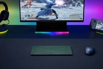 Clavier de jeu Razer Joro sur le bureau (Image source : Razer)
