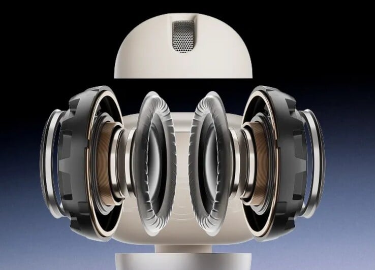 Chaque écouteur Shokz OpenDots ONE utilise la technologie Bassphere à double conducteur pour reproduire le puissant son Dolby Audio. (Source de l'image : Shokz)