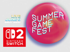 Bannière du Summer Game Fest 2025 avec le logo Switch 2 (Source d'image : Steam, Nintendo of America avec modifications)