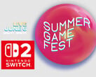 Bannière du Summer Game Fest 2025 avec le logo Switch 2 (Source d'image : Steam, Nintendo of America avec modifications)
