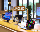 TCL a présenté quelques exemples de ses panneaux OLED IJP à la DTC 2024. (Source de l'image : TCL)