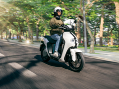 Le Yamaha NEO&#039;s est le premier scooter électrique de la société à être lancé en Europe. (Image source : Yamaha)