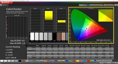 CalMAN ColorChecker calibré