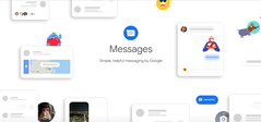 L'application Messages de Google reçoit un coup de pouce pour son adoption. (Source : Google)