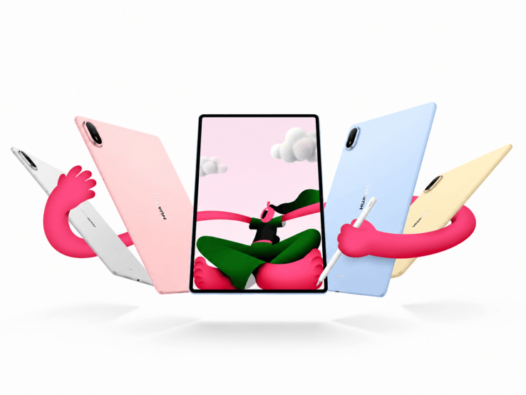 Couleurs et design de la Huawei MatePad Air