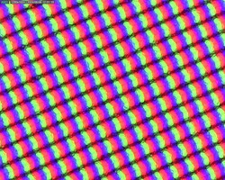 Sous-pixels mats