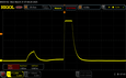 Scintillement PWM (0 % de luminosité)
