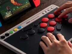 La nouvelle manette d&#039;arcade de 8bitdo, disponible à partir du 15 juillet 2025. (Source de l&#039;image : 8bitdo)