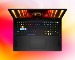 Le MSI Vector A18 HX est l&#039;un des premiers ordinateurs portables équipés des nouveaux chipsets Ryzen d&#039;AMD (Source de l&#039;image : MSI, édité)