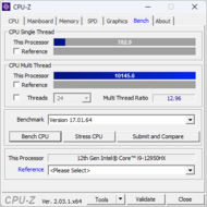 CPU-Z : Benchmark