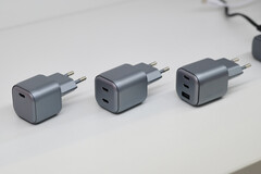 Trois nouveaux chargeurs de 100 W sont disponibles avec un, deux ou trois ports USB
