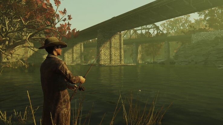 La pêche dans Fallout 76 (Image Source : Bethesda)